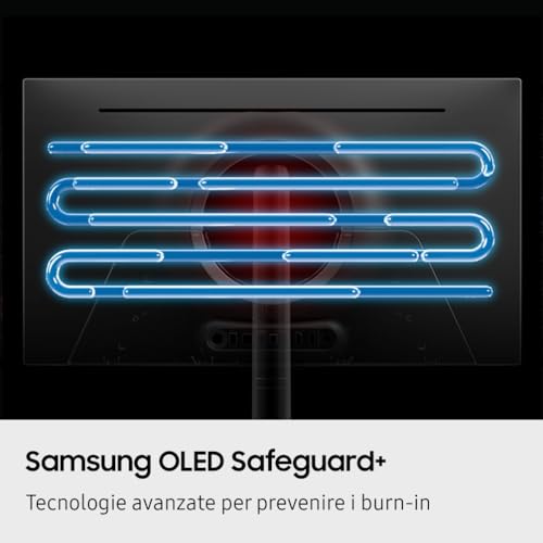 Monitor Gaming Odyssey OLED G60SF (S27FG602SU), Flat, 27'', 2560x1440 (QHD), 16:9, QD-OLED Glare Free, 500Hz, 0,03ms (GtG), Compatibilità G-Sync, HDMI, DP, Ingresso Audio, HAS, Pivot - Monitor - Immagine 8