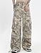 DAZZLZZAD Men's Camouflage Pants Y2k Camo Joggers Baggy Streetwear Camo Pants for Men
