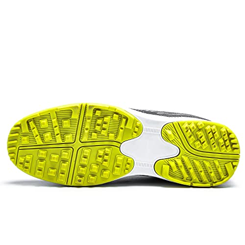 THESTRON Men’s Golf Shoes Walking Sneakers Training Sports Golf Shoe Green