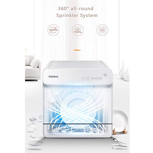 CLING Mini-tafelvaatwasser, selecteer onafhankelijk een wastijd van 10/20/30 min en droog met restwarmte… - Image 7