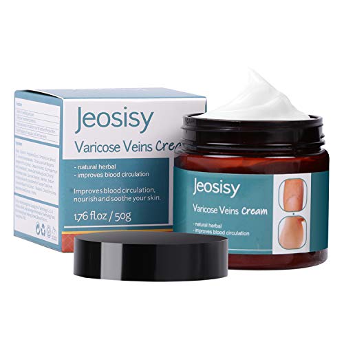 Varicose Veins Treatment for Legs - Varicose Veins Cream Removal Spider Veins Treatment for Legs Healing Natural Oils Formula, Jeosisy Anti Varicose Vein & Soothing Leg Cream