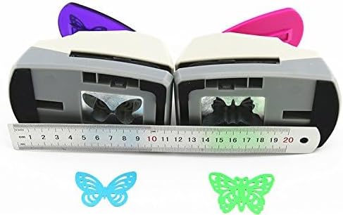 Miniatura 5 de CADY Perforadora de papel para manualidades, para la vida creativa, manualidades, perforadora de 2 pulgadas, perforadora de papel de bricolaje para