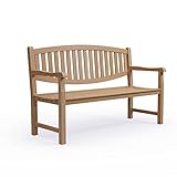 KMH Teak 3-sitzer Gartenbank Newcastle