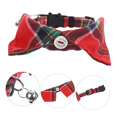 Collar para gatos ajustable con cascabel sonoro y diseño cómodo textil 6