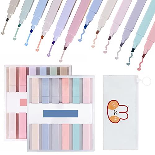 Sublinhadores Highlighter Pastel Aesthetic papelaria marcadores marcadores Stabilo finos destacador material escolar papelaria fluorescentes canetas rápidoMaterial escritório escolar estéticos