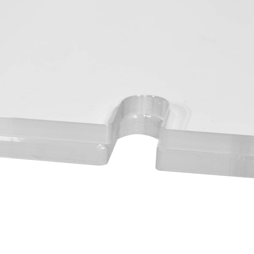 Danieli Store - Soporte de Pared de Metacrilato A3 Vertical para Carteles y Posteres. Expositor con Orificios para la Fijación Mural. Soporte de Acrílico Transparente para Avisos (3 unidades)