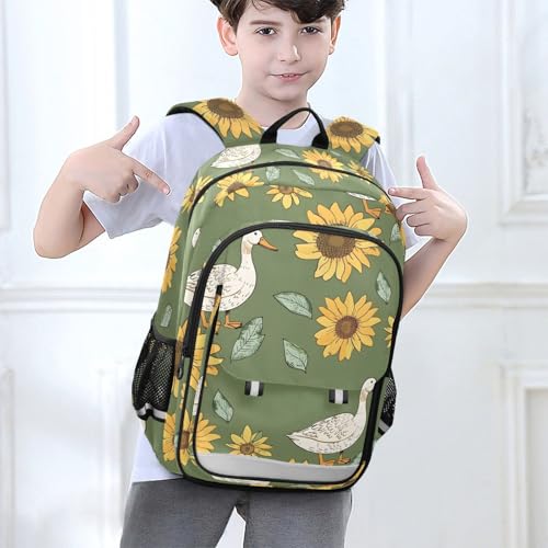 Sac à dos ordinateur motif canard pour le lycée et vos sorties