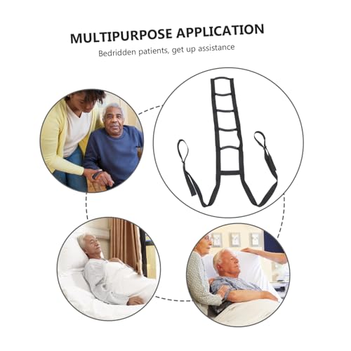 Ladder de lit avec sangles de levage pour personnes âgées et PMR - 5