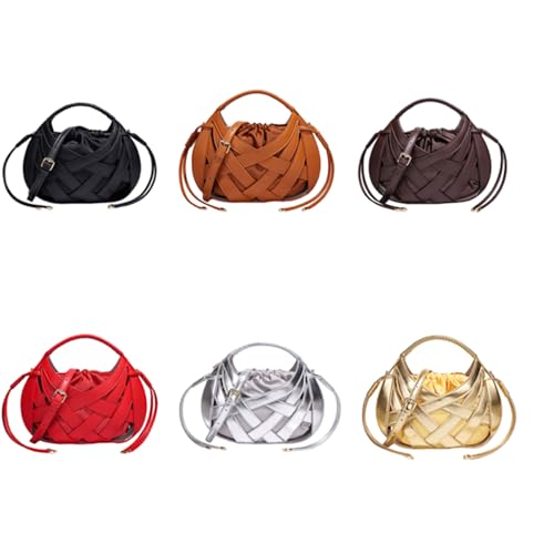Sac à bandoulière creux en polyuréthane sangle ajustable design unique - 6