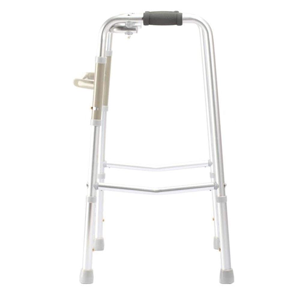 Chodziki z ramą do chodzenia, składany chodzik ze stopu aluminium na 4 stopy, regulowana wysokość, antypoślizgowe pomoce do chodzenia,Pomoce do chodzenia