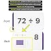 Think Tank Scholar 162 Division Flash Cards Set (Award Winning) All Facts 0-12 for Kids in 2ND, 3RD, 4TH, 5TH, 6TH Grade Class or Homeschool - Learn Math Manipulatives, Games & Charts