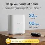 AOSU Solar Security Cameras Wireless Outdoor, 4 Cam-Kit, No Subscription Required, Local Storage, Home Security Cameras System with Integrated Solar Panel, 2K Color Night Vision, 5G & 2.4G WiFi