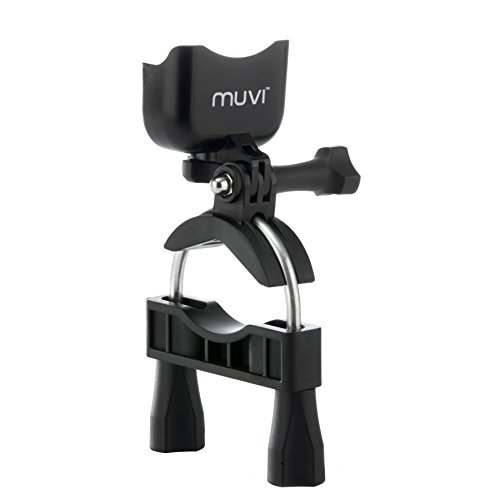 Veho Muvi Extra-Large Pole/Bar Mount for Bikes/Roll Cages/Boat Rigging for Muvi KX-Series | Muvi K-Series | Muvi HD | Muvi Micro - Black (VCC-A025-LPM)