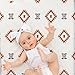 4 Pack Western Crib Set for Baby Boys, Soft Breathable Fitted Crib Sheet 28 x 52 in, Aztec Cowboy Nursery Decor for Standard Crib and Toddler Bed Mattresses