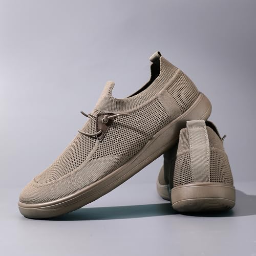 Image of EGMPDA Mens Slip on Loafers Boat Shoes Non Slip Walking Sports Shoes Driving Shoes Casual Office Shoes Gym Lightweight Comfortable Shoes