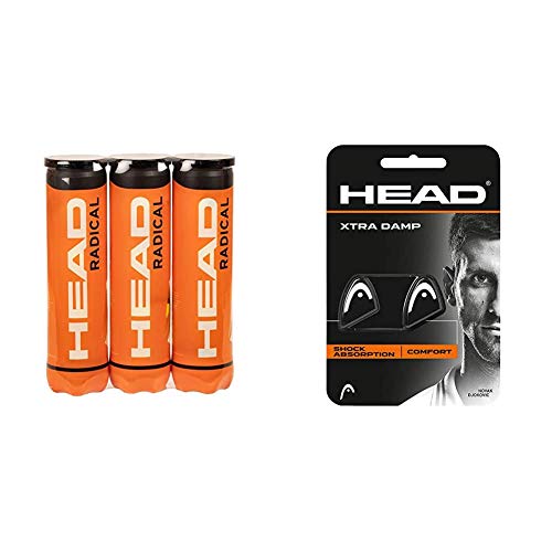 HEAD Radical Balles de tennis pour vos matchs de week-end entre passionnés