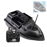 【Robustes Design】 ： Zweimotoriges Doppelmotor-Design, wasserdichtes Abdeckungsdesign, kann das Absinken des Propellers wirksam verhindern. Einzigartige Funktion: Automatische Kalibrierung von Kreuzfahrt / Gier, die für Angler-Angelhilfen erforderlich ist.