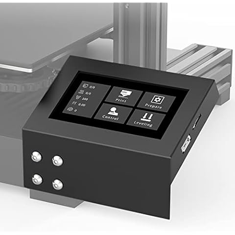 Creality Ender 4.3" Touch Screen Kit,Creality 3D Pad Mini Intelligent Touch Screen for Ender 3/Ender 3 V2/Ender 3 Pro Upgrades,Plug and Play Suit for 32-bit Motherboard Cover