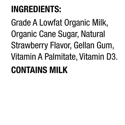 Horizon Organic Shelf-Stable 1% Low Fat Milk Boxes, Strawberry, 8 Fl OZ(Pack of 18) - Thumbnail 7
