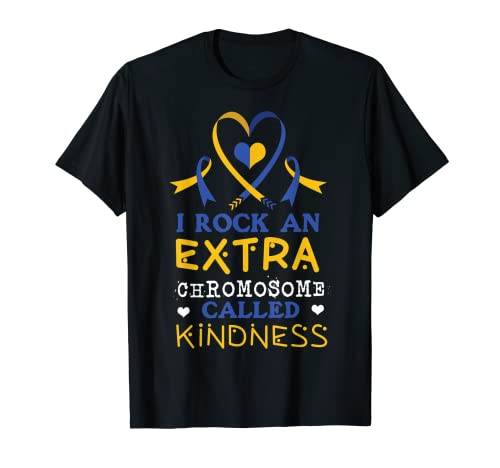 I Rock Extra Chromosome 21 Día Mundial de Concientización sobre el Síndrome de Down Camiseta