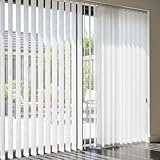 Persianas verticales para ventanas grandes y puertas corredizas de cristal, para puertas de patio e