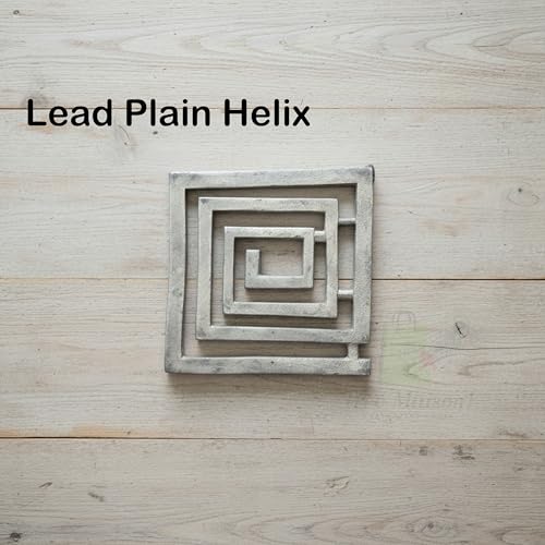 Image of Lead Plain Helix | Size- 4Inch Approx | Energy Booster Vastu Remedy | Vastu Helix Remedy for Zone Correction | Zonal Placement - SW | Pack of 1