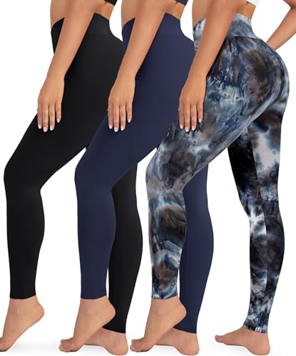 Pantalon de yoga doux VALANDY lot de 3 leggings confortables pour le quotidien