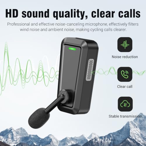 Bicycle to Bicycle Intercom 520-Meter Bluetooth