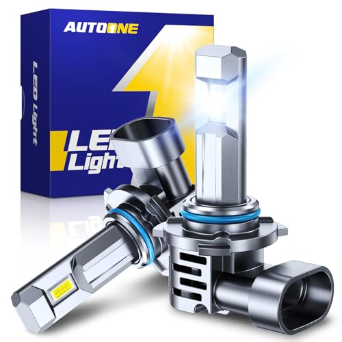 AUTOONE 9005 Bulb, 9 Times Brighter 36000LM 9005 HB3 Bulb, 3 Min Quick Install, 20 Years Lifespan, No Flicker