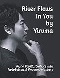 yiruma river flows in you noten für anfänger  River Flows In You by Yiruma: Piano Tab Illustrations with Note Letters & Fingering Numbers