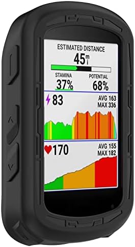 Garmin Edge 840/540과 호환되는 케이스 쉘, Disscool 소프트 낙하 방지 TPU 보호 교체 케이스 커버 스마트워치 액세서리(블랙) — 사진 2