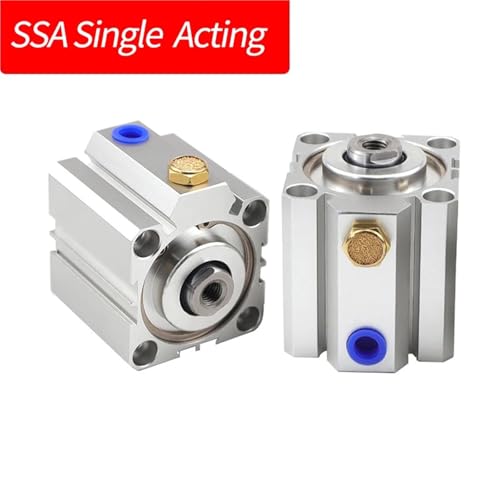 Cylindre pneumatique compact SSA32 pour optimiser l'espace dans les machines compactes