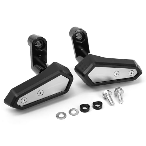 Replacement for Kawasaki Ninja Z500/Z500 SE/NINJA500/NINJA500 SE/Eliminator 500 (2024-2026) Frame Protector Crash Slider - Anti-Fall Block Side Protection Body Engine Guard Cover (Silvery)