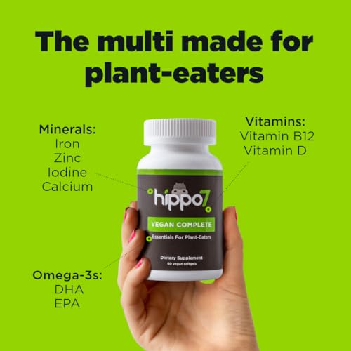 Hippo7 VEGAN COMPLETE Multivitamin Vitamin B12 thumb #1