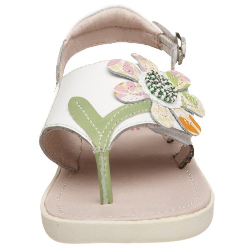 umi Toddler/Little Kid Lucy Sandal,White,29 EU (US Little Kid 11-11.5 M)2