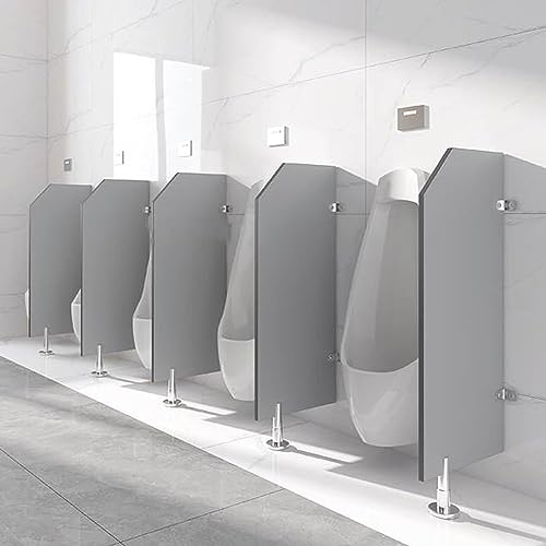 Mampara de urinario inoxidable con panel anticorrosión para comercio 2