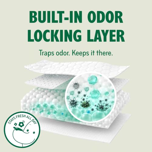 Image of PAWPANG Dog Diaper Liners Trial Pack, Absorbent Inserts, 20ct, X-Large