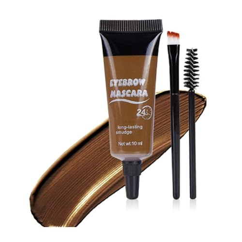 Three Dimensional Eyebrow Dye Cream,Long-lasting Waterproof Smudge-proof Liquid Eyebrow Gel,Thickening