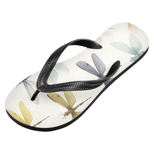 Women Beach Summer Casual Flip Flop DragonflyQuick Dry Sandals Slipper for Men 214B3266