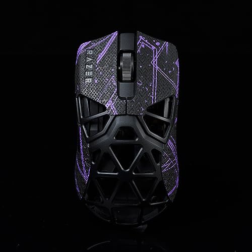 Bande adhésive antidérapante BTL pour un grip maximal sur Razer Viper Mini Noir et Violet
