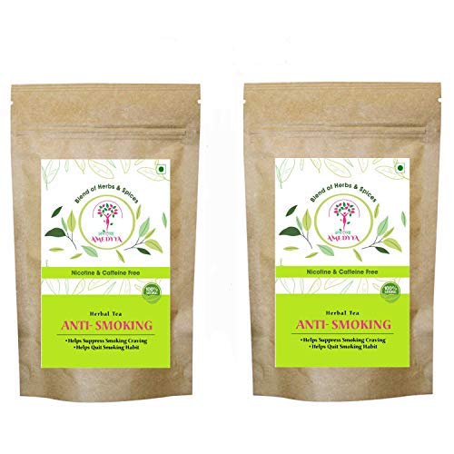 Amedyya AntiSmoking (100g, 50 Cup) Natural Herbal Tea Smoking