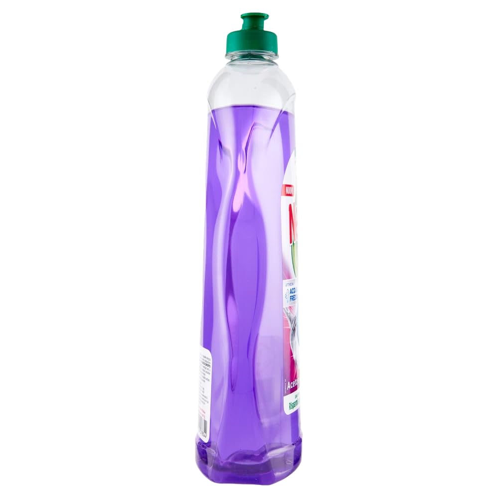 12 chiodi di garofano Lavanda, Detersivo per Piatti – Detersivo per lavastoviglie Lavanda e aceto – Sgrassa accuratamente e ha un effetto rinfrescante sulle stoviglie 850 ml + portachiavi Beni