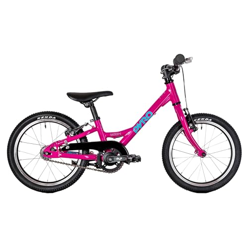 TechniBike PYRO Sixteen - leichtes Kinderfahrrad 16 Zoll für Mädchen und...
