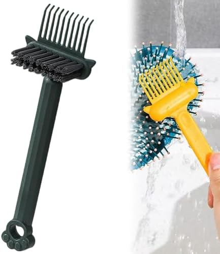 2-in-1 Hair Brush Cleaner Tool, Effortlessly Removes Hair & Dust ...