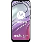 Motorola moto g20 (Quad camera 48 MP, batteria 5000 mAH, Display 6.5" 90Hz, 4/64 GB, NFC, Dual SIM, Android 11), Breeze Blue, cover inclusa