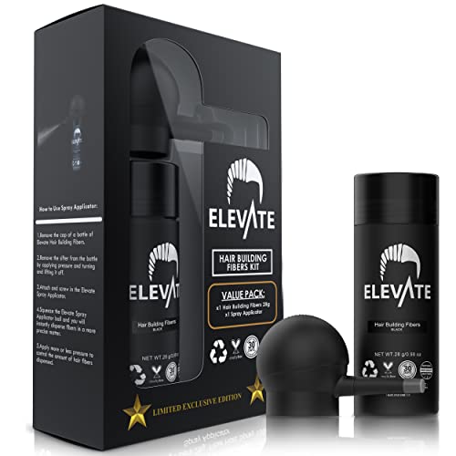 ELEVATE Hair Perfecting 2-in-1 Kit | Set Includes Natural Hair Th...