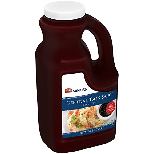 Minor's General Tso Sauce, Stir Fry Sauce, Ginger Garlic Sesame Flavor, 5 Lb 3.2 Oz Bottle (Packaging May Vary) #TOP6