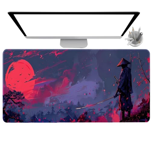 Tapis de souris XL style chinois 40x90 cm grand format de bureau