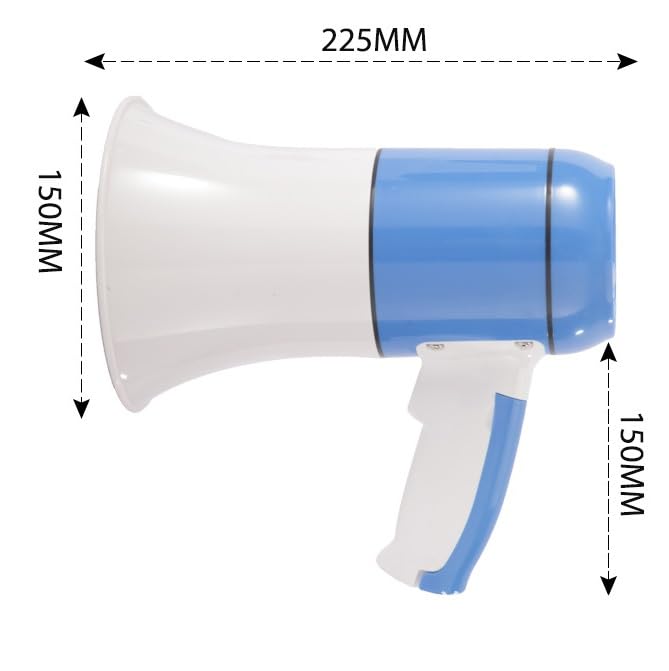 Amazon | メガホン 拡声器 サイレン コンパクト 音楽機能付き高