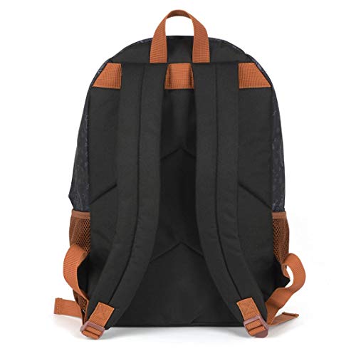 Mochila de Costas, Harry Potter, Grande, Cinza Escuro, Luxcel